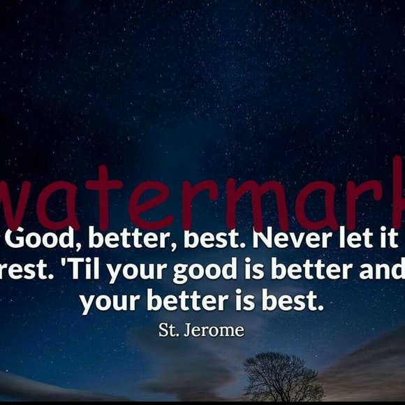 Wall Decor | St Jerome Good Better Best Quote Photo 11x14 | Poshmark